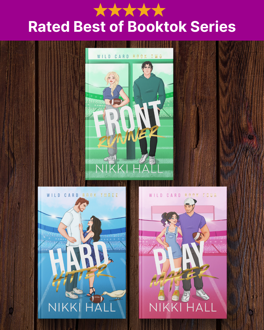 Complete the Set Football Romance Bundle - Foiled Hardbacks